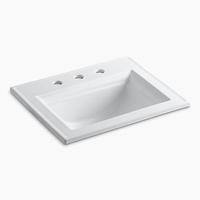 Self-Rimming Bathroom Sink 22-3/4 x 18 x 8-7/8 Self-Rimming Bathroom Sink 22-3/4 x 18 x 8-7/8