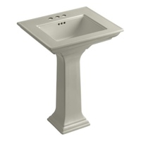Pedestal Bathroom Sink 24-1/2 x 20-1/2 x 34-3/4 Pedestal Bathroom Sink 24-1/2 x 20-1/2 x 34-3/4
