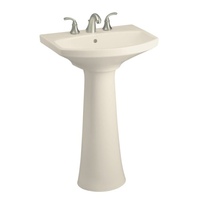 Pedestal Bathroom Sink 22-3/4 x 18-7/8 x 34-1/2 Pedestal Bathroom Sink 22-3/4 x 18-7/8 x 34-1/2