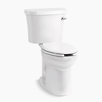 Two Piece Toilet Elongated bowl