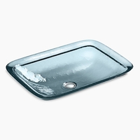 Vessel Style Bathroom Sink 20-5/8'' x 14-15/16'' x 4-11/16'' Vessel Style Bathroom Sink 20-5/8'' x 14-15/16'' x 4-11/16''