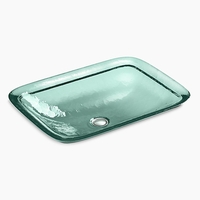Vessel Style Bathroom Sink 20-5/8'' x 14-15/16'' x 4-11/16'' Vessel Style Bathroom Sink 20-5/8'' x 14-15/16'' x 4-11/16''