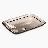 Vessel Style Bathroom Sink 20-5/8'' x 14-15/16'' x 4-11/16'' Vessel Style Bathroom Sink 20-5/8'' x 14-15/16'' x 4-11/16''