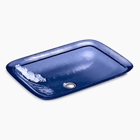 Vessel Style Bathroom Sink 20-5/8'' x 14-15/16'' x 4-11/16'' Vessel Style Bathroom Sink 20-5/8'' x 14-15/16'' x 4-11/16''
