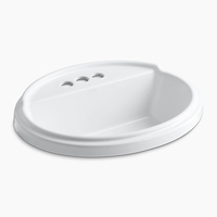 Self-Rimming Bathroom Sink 22-13/16 x 19-1/4 x 8-3/4 Self-Rimming Bathroom Sink 22-13/16 x 19-1/4 x 8-3/4