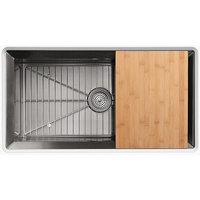 Single Bowl Sinks 33'' x 18'' x 9-3/4'' Single Bowl Sinks 33'' x 18'' x 9-3/4''