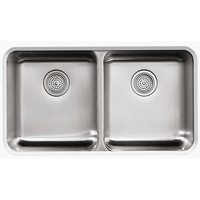 Double Bowl Kitchen Sink 31-1/2'' x 18'' x 9-1/2'' Double Bowl Kitchen Sink 31-1/2'' x 18'' x 9-1/2''