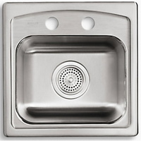 Bar Sink 15'' x 15'' x 7-11/16'' Bar Sink 15'' x 15'' x 7-11/16''