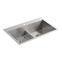 Double Bowl Kitchen Sink 33'' x 22'' x 9-5/16'' Double Bowl Kitchen Sink 33'' x 22'' x 9-5/16''