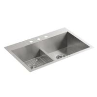 Double Bowl Kitchen Sink 33'' x 22'' x 9-5/16'' Double Bowl Kitchen Sink 33'' x 22'' x 9-5/16''