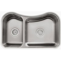 Double Bowl Kitchen Sink 31-5/8'' x 19-9/16'' x 8'' Double Bowl Kitchen Sink 31-5/8'' x 19-9/16'' x 8''