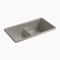 Double Bowl Kitchen Sink 33'' x 18-3/4'' x 9-5/8'' Double Bowl Kitchen Sink 33'' x 18-3/4'' x 9-5/8''