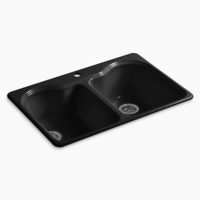 Double Bowl Kitchen Sink 33'' x 22'' x 9-5/8'' Double Bowl Kitchen Sink 33'' x 22'' x 9-5/8''