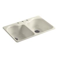 Double Bowl Kitchen Sink 33'' x 22'' x 9-5/8'' Double Bowl Kitchen Sink 33'' x 22'' x 9-5/8''