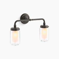 Bathroom Lighting (2 Bulbs) Bathroom Lighting (2 Bulbs)