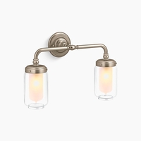Bathroom Lighting (2 Bulbs) Bathroom Lighting (2 Bulbs)