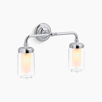 Bathroom Lighting (2 Bulbs) Bathroom Lighting (2 Bulbs)