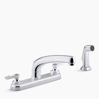 Two Handle Kitchen Faucet 4 Hole Two Handle Kitchen Faucet 4 Hole