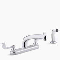 Two Handle Kitchen Faucet 4 Hole Two Handle Kitchen Faucet 4 Hole