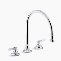 Two Handle Kitchen Faucet 3 Hole Two Handle Kitchen Faucet 3 Hole
