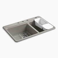 Double Bowl Kitchen Sink 33'' x 22'' x 9-5/8'' Double Bowl Kitchen Sink 33'' x 22'' x 9-5/8''