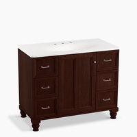 Vanity Base 42'' x 21-7/8' x 34-1/2'' Vanity Base 42'' x 21-7/8' x 34-1/2''
