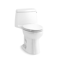 One Piece Toilet Compact Elongated