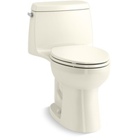 One Piece Toilet Compact Elongated