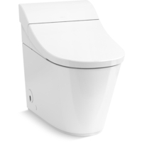 Toto MS624234CEFG#01 Legato One-Piece Elongated 1.28 GPF Toilet With CEFIONTECT And SoftClose Seat - Cotton White