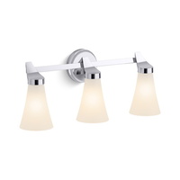 Bathroom Lighting (3 bulbs) 4-3/4" Width