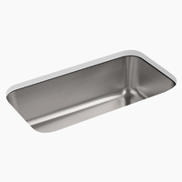 Single Bowl Sinks 31-1/4'' x 17-7/8'' x 9-5/16'' Single Bowl Sinks 31-1/4'' x 17-7/8'' x 9-5/16''