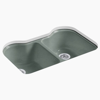 Double Bowl Kitchen Sink 33'' x 22'' x 9-5/8'' Double Bowl Kitchen Sink 33'' x 22'' x 9-5/8''