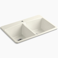 Double Bowl Kitchen Sink 33'' x 22'' x 9-5/8'' Double Bowl Kitchen Sink 33'' x 22'' x 9-5/8''