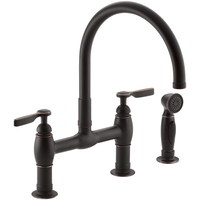 Two Handle Kitchen Faucet 3 Hole Two Handle Kitchen Faucet 3 Hole