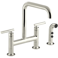 Two Handle Kitchen Faucet 3 Hole Two Handle Kitchen Faucet 3 Hole