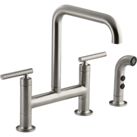 Two Handle Kitchen Faucet 3 Hole Two Handle Kitchen Faucet 3 Hole