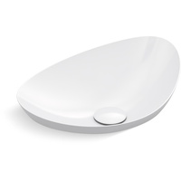 Vessel Style Bathroom Sink 21-1/8'' x 6-7/8'' x 8-1/16''