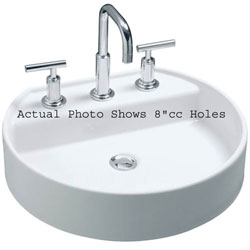 Vessel Style Bathroom Sink 18-5/8 x 16-13/16 x 5-3/4 Vessel Style Bathroom Sink 18-5/8 x 16-13/16 x 5-3/4