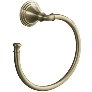 K10557-BV Devonshire Towel Ring Bathroom Accessory - Vibrant Brushed Bronze K10557-BV Devonshire Towel Ring Bathroom Accessory - Vibrant Brushed Bronze