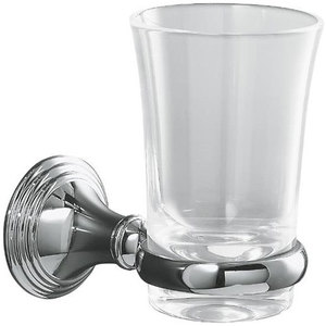 K10561-CP Devonshire Toothbrush & Tumbler Holder Bathroom Accessory - Polished Chrome K10561-CP Devonshire Toothbrush & Tumbler Holder Bathroom Accessory - Polished Chrome