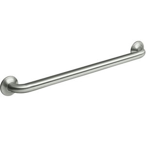 K11392-BS Transitional Grab Bar Bathroom Accessory - Brushed Stainless K11392-BS Transitional Grab Bar Bathroom Accessory - Brushed Stainless