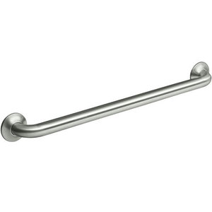K11393-BS Transitional Hand Rail Bathroom Accessory - Brushed Stainless K11393-BS Transitional Hand Rail Bathroom Accessory - Brushed Stainless