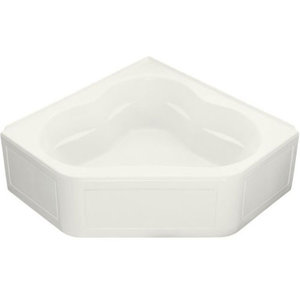 K1161-LA-0 Tercet 60" Corner Soaking Tub - White K1161-LA-0 Tercet 60" Corner Soaking Tub - White