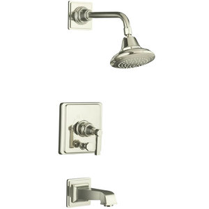 KT131334ASN/K11748KS Pinstripe One Handle Tub & Shower Faucet - Vibrant Polished Nickel KT131334ASN/K11748KS Pinstripe One Handle Tub & Shower Faucet - Vibrant Polished Nickel