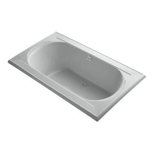 K1417-W1-95 Memoirs 72" x 36" Soaking Tub - Ice Grey K1417-W1-95 Memoirs 72" x 36" Soaking Tub - Ice Grey