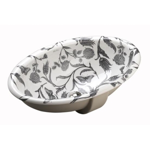 K14272 Bt 0 Botanical Study Self Bathroom Sink White At K14272 Bt 0 Botanical Study Self Bathroom Sink White