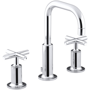 K14406-3-CP Purist 8'' Widespread Bathroom Faucet - Polished Chrome K14406-3-CP Purist 8'' Widespread Bathroom Faucet - Polished Chrome