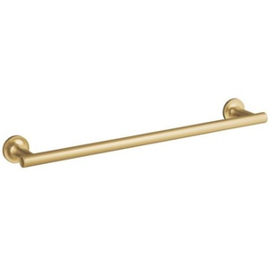 K14437 Bgd Purist Towel Bar Bathroom Accessory Vibrant Moderne K14437 Bgd Purist Towel Bar Bathroom Accessory Vibrant Moderne Brushed Gold