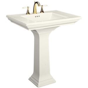K2268-8-96 Memoirs Stately Pedestal Bathroom Sink - Biscuit K2268-8-96 Memoirs Stately Pedestal Bathroom Sink - Biscuit