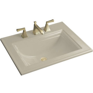 K2337-8-G9 Memoirs Stately Self Rimming Bathroom Sink - Sandbar K2337-8-G9 Memoirs Stately Self Rimming Bathroom Sink - Sandbar